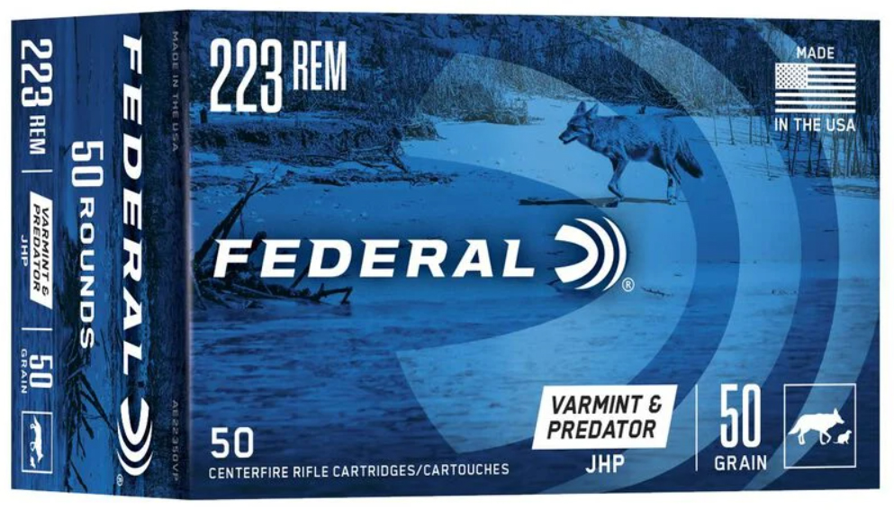 Federal Varmint & Predator .223 Remington 50 Grain Centerfire Rifle ...